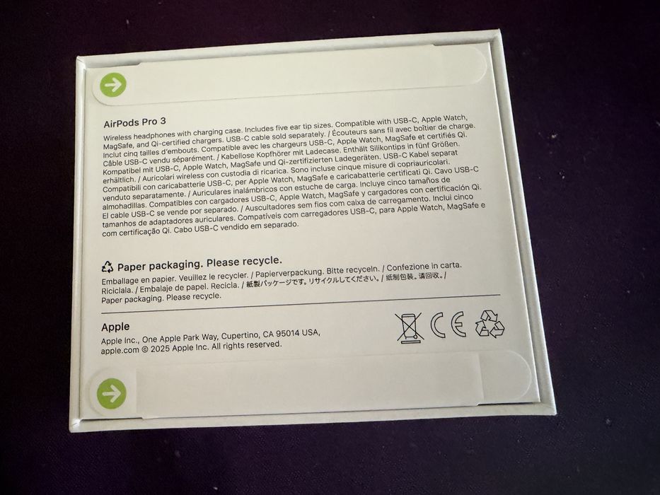 Casti AirPods pro 3 noi/sigilate/originale.