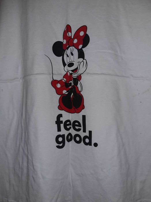 Tricou alb Mickey/Minnie Mouse Disney - nou