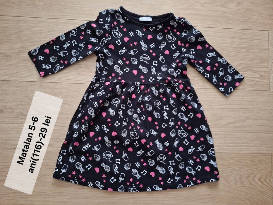 Hainute minunate fetiță 6 ani