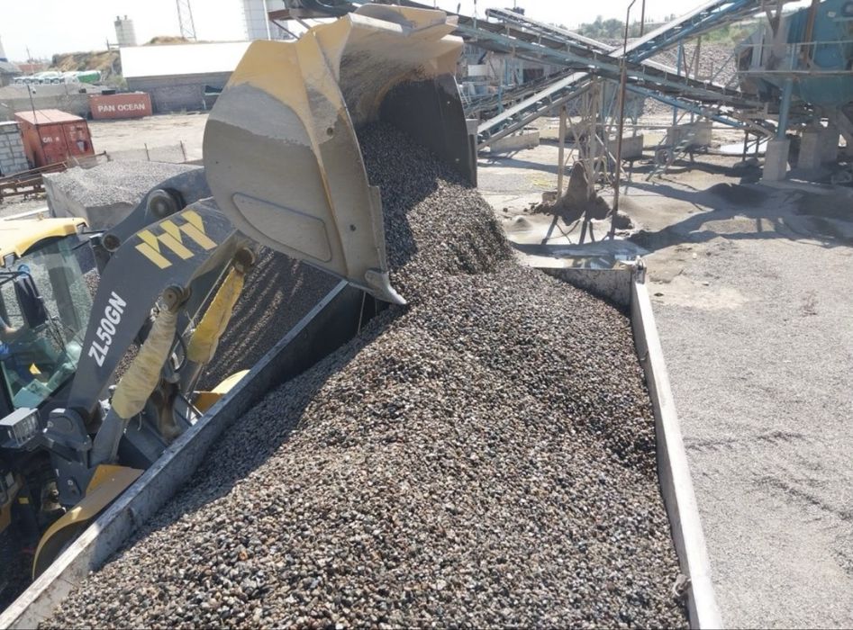 Шебен оптом для засыпка для бетон