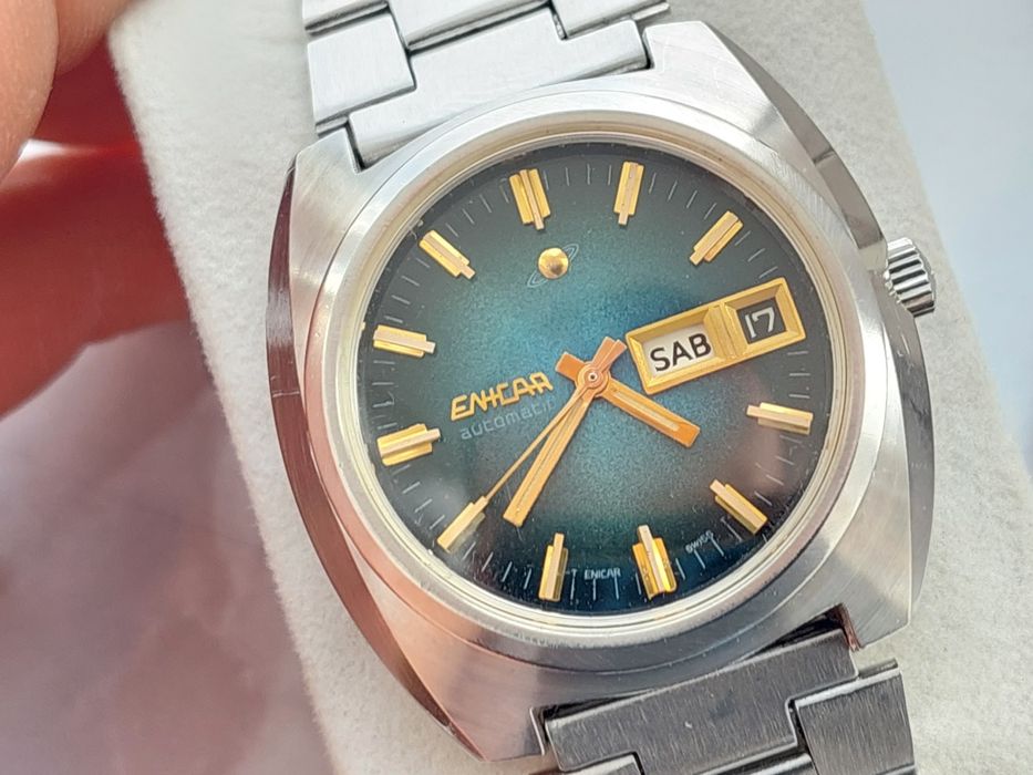 Ceas Enicar automatic perfect functional, colectie vintage