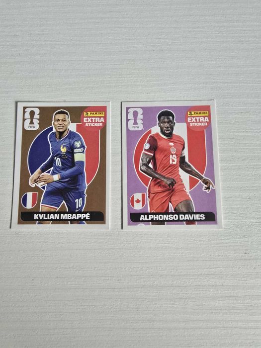 EXTRASTICKER Bronze MBAPPE + Extrasticker Davies