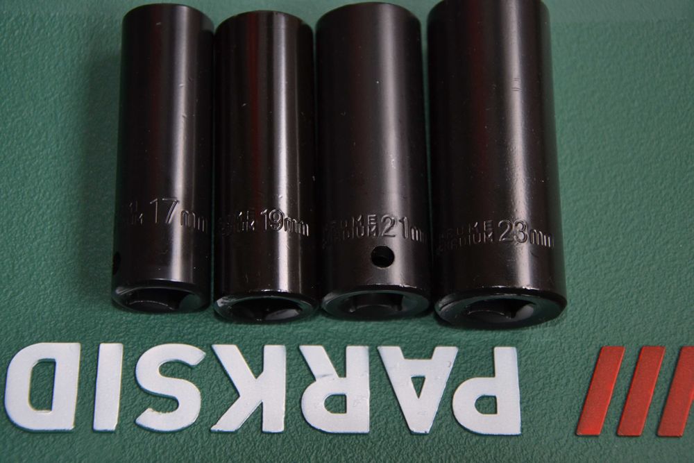 Нови вложки за гайковерт на Parkside