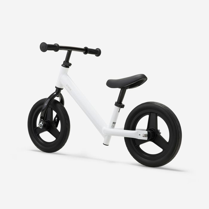 Bicicletă fără Pedale 10 inch 100 Alb - produs resigilat Decathlon