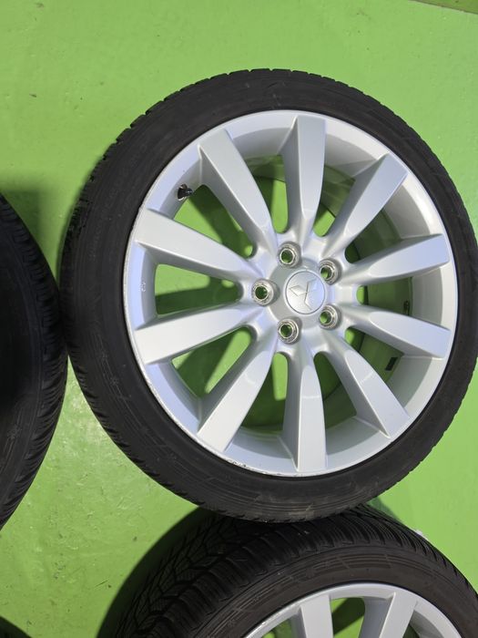 18 5x114.3 Mitsubishi Lancer лети джанти 5х114.3 мицубиши 215/45/18 Hankook зимни