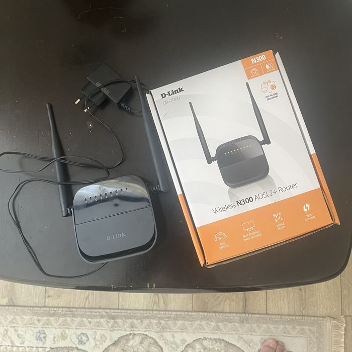 Сатылады D-Link DSL-2750U роутер