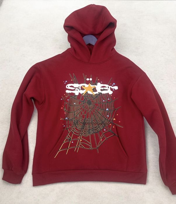Hanorac spider rosu