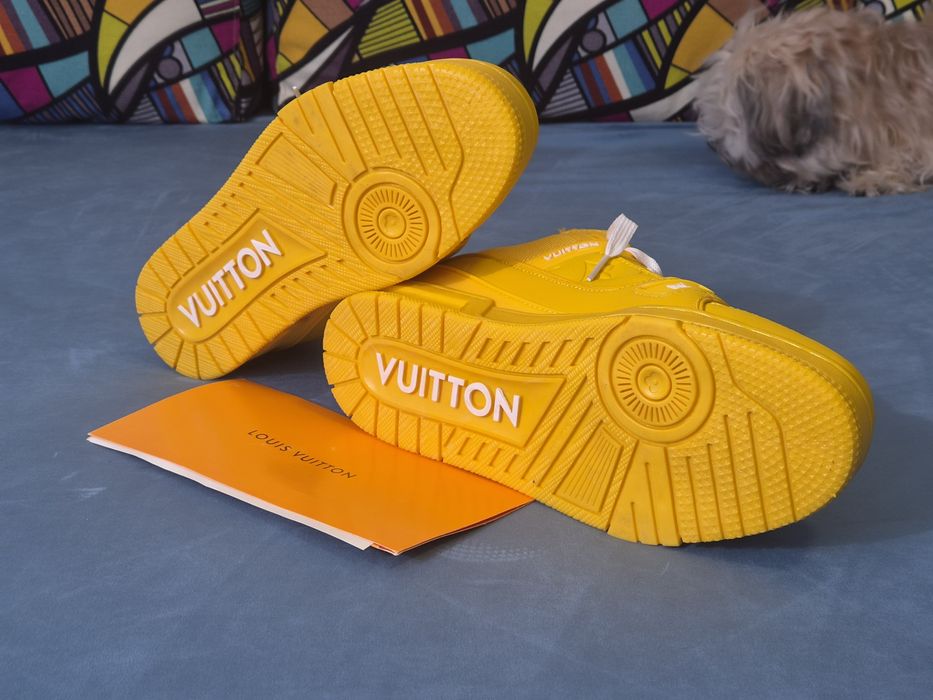 LV skates yellow