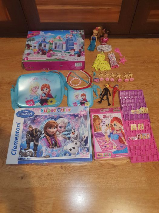 *Образ.таблет Thinkle Stars и Лего 320 ч,пъзел FROZEN,чанти Елза и Ана