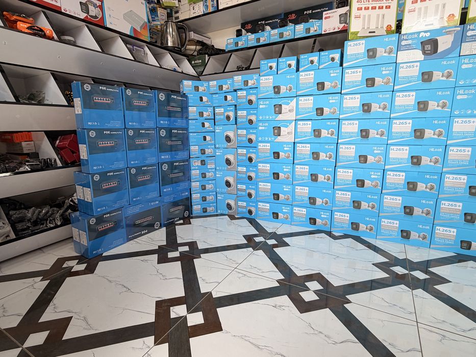 Hilook Hikvision Ezviz kameralari arzon narxda Bekobod shaharda