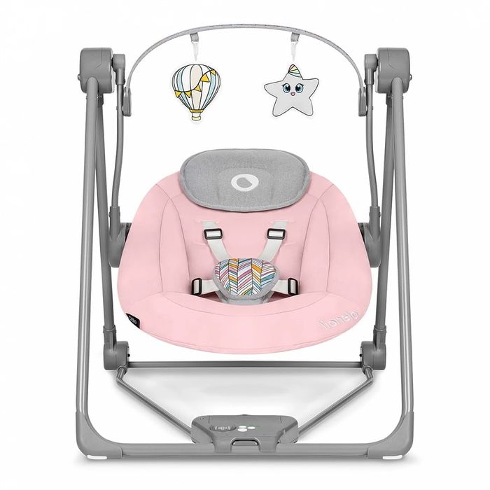 Електрическа люлка LIONELO Otto розова