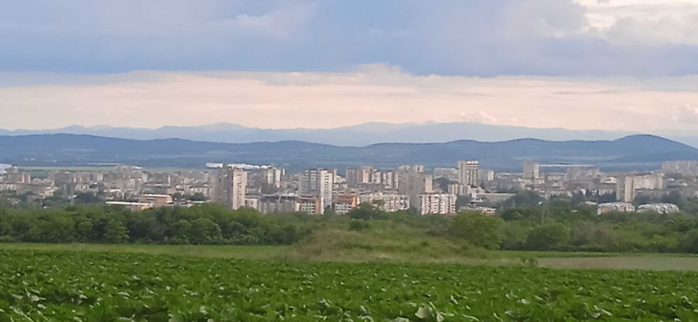 Панорамен парцел 2.1дка Стара Загора до Баритна мина Светлина земя