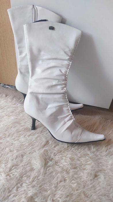 Сапоги кожа новые