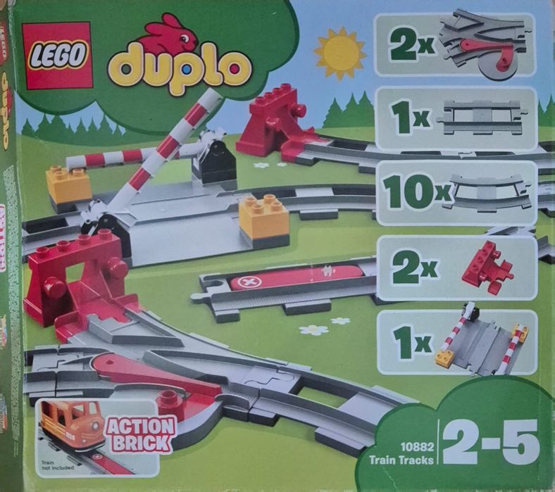 Lego Duplo 10882 : Șine de cale ferată