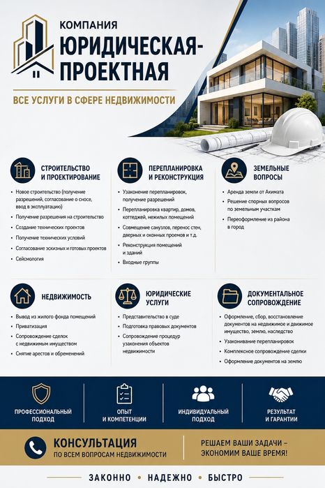 Оформление земли, домов, квартир. Все услуги в одном месте