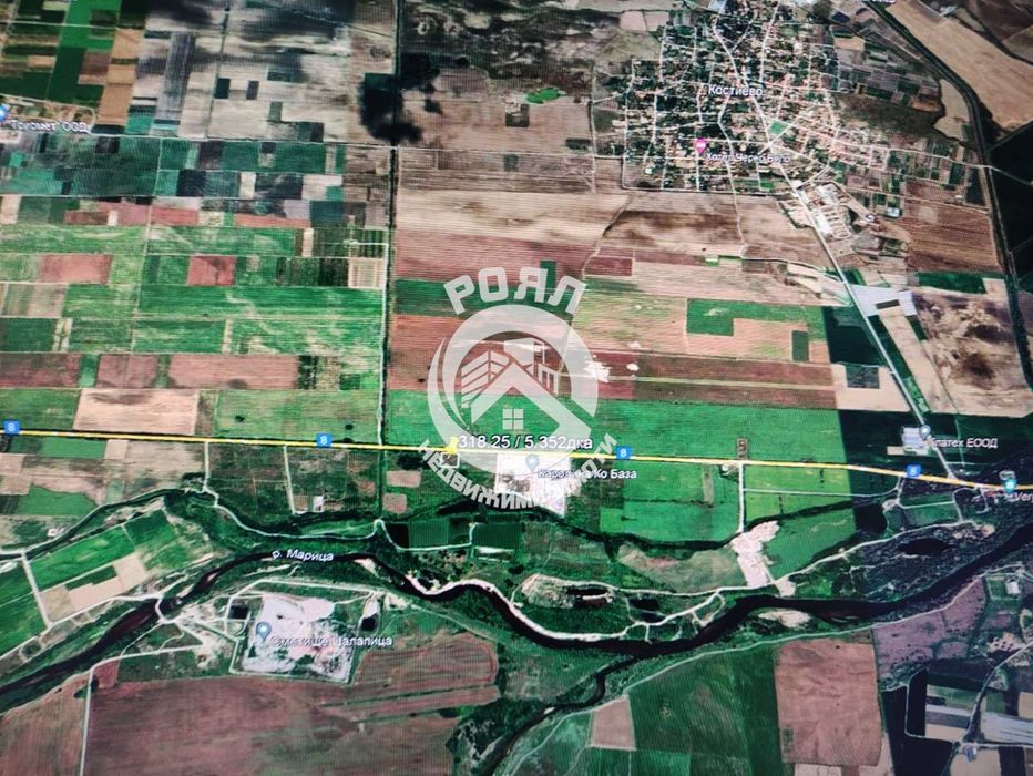 Парцел в Пловдив-Индустриална зона - Север площ 5352 цена 214080