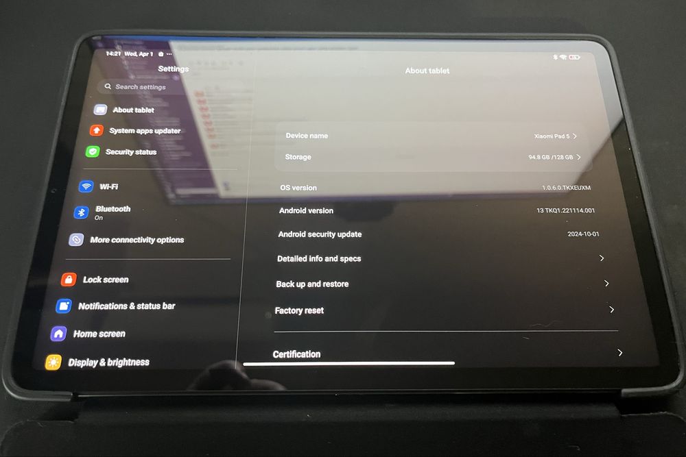 Xiaomi pad 5 като нов