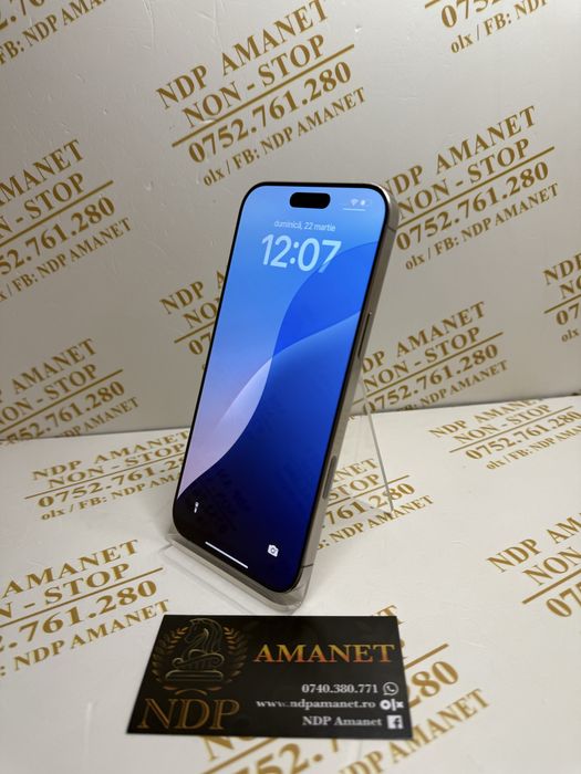 NDP Amanet Braila Iphone 16 Pro Max(51729)