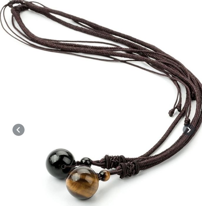 Pandantiv curativ ochi de tigru piatra naturala