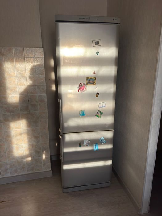 LG холодильник поодам