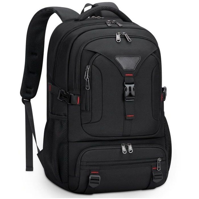 Rucsac laptop 17.3” 50L: mare, compartiment mâncare, travel & business