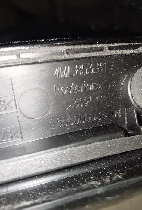 Bandou, Ornamente Aripa, Bara fata și spate, pt Lamborghini Urus!