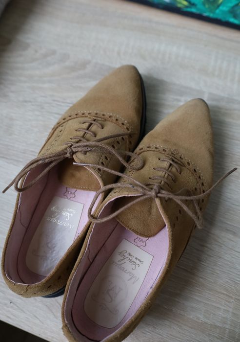 Pantofi eleganți cu șiret piele 38