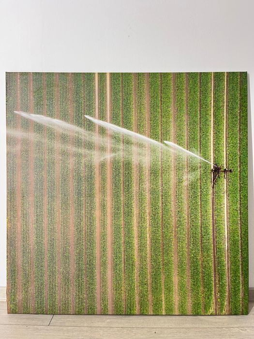 Tablou Pe Pânză – Fotografie Aeriană Cu Irigație, Format Mare