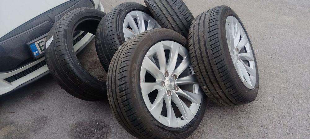 Джанти с Гуми за Тесла модел S Tesla Model S