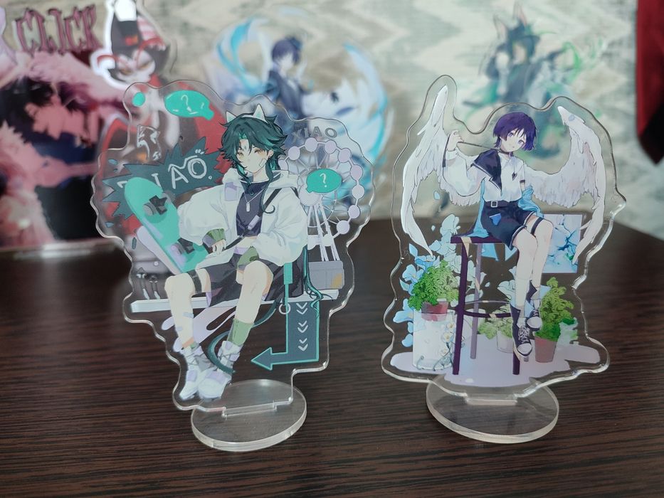 аниме фигурки акриловые