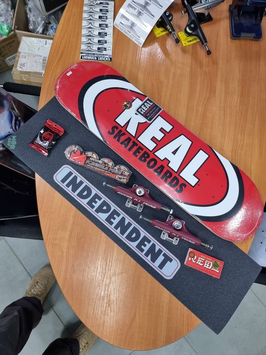 Професионален скейтборд REAL 8.12  с 20%отстъпка