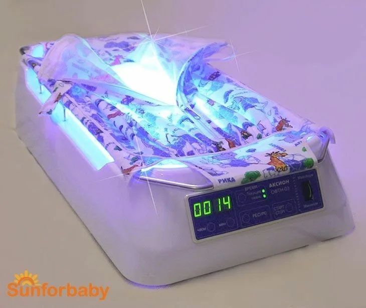 Фотолампа от желтушки