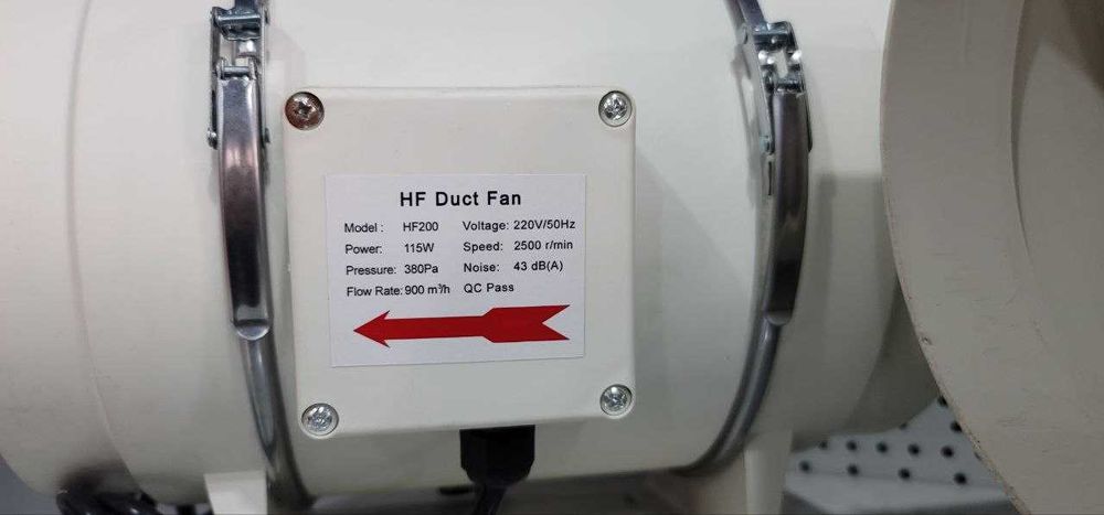 вытяжной вентилятор канальный GIDROX