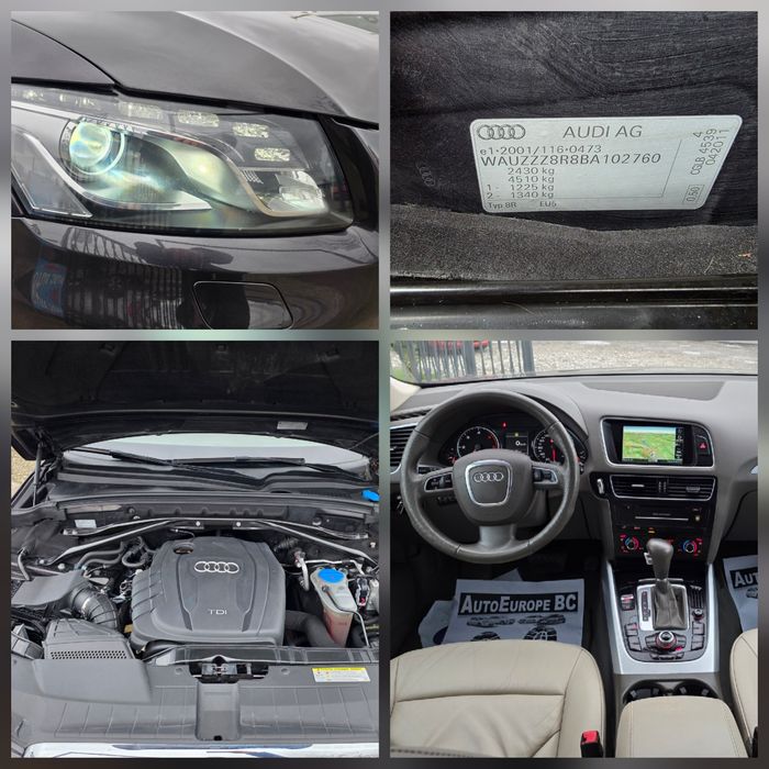 AUDI Q5 QUATTRO AN 2012 2.0 TDI E5 168.000 km
