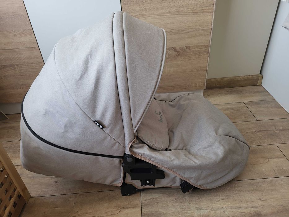 Детска комбинирана количка 3 в 1 Buba - Zaza, Cream