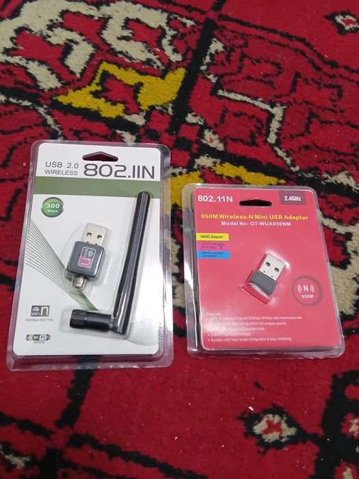 Адаптер приёмник вайфай usb wifi с диском