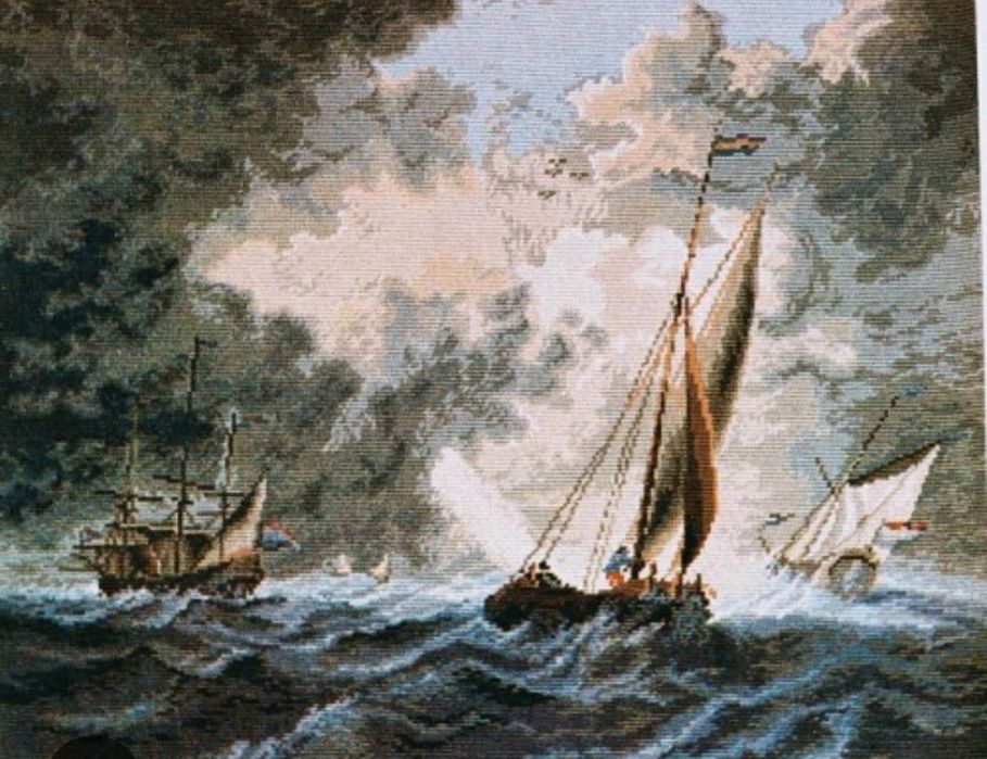 Гоблен "Неспокойното езеро"