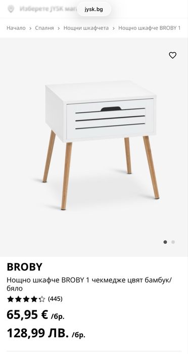 Нощни шкафчета 2бр.