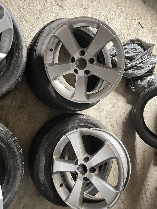 Jante  originale VW + anvelope (Pirelli, Michelin) r17