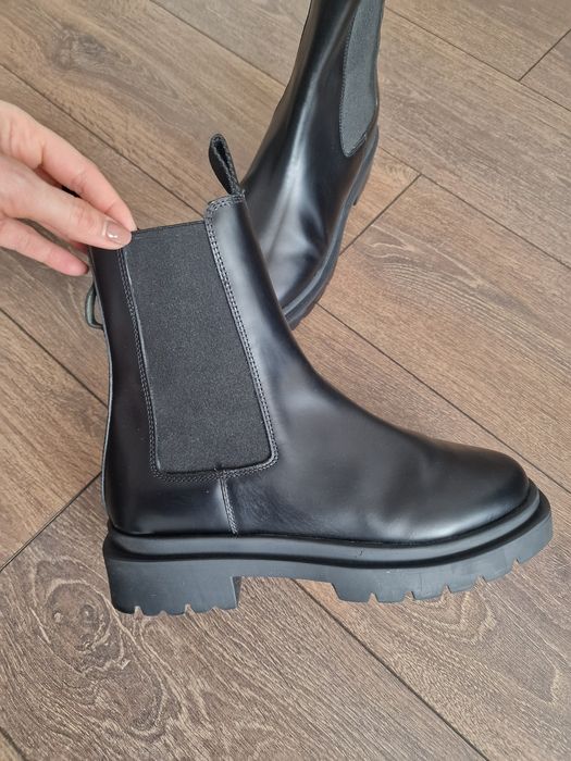 Дамски боти Естествена кожа