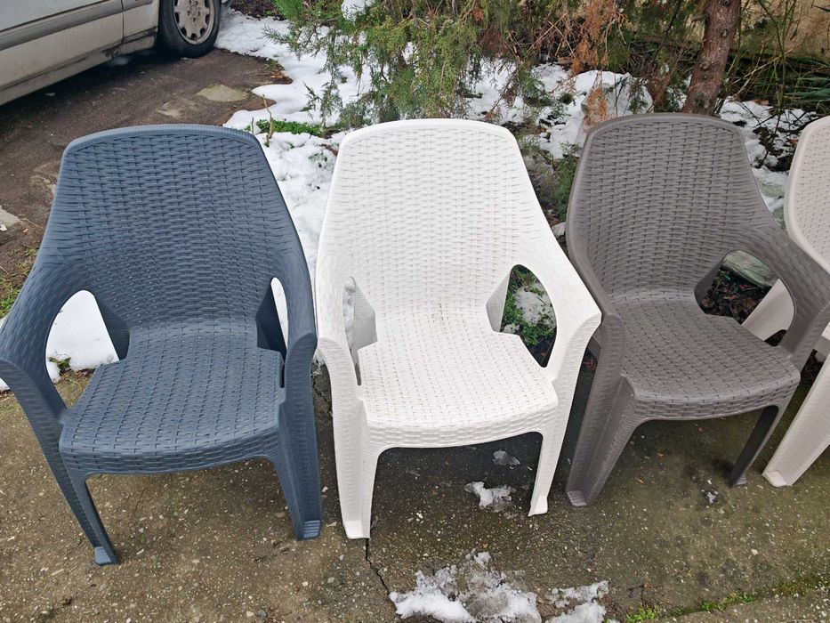 Градински стол Ратан PVC