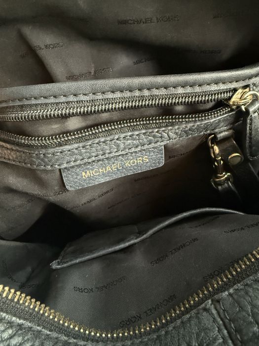 Оригинална раница Michael Kors -естествена кожа