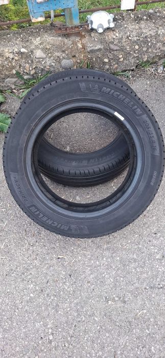 2бр. 205/55/16 Michelin 6.8mm грайфер, дот 19г. Предлагаме монтаж--