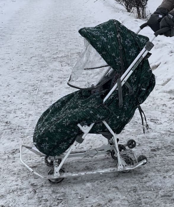 Продам санки-коляску