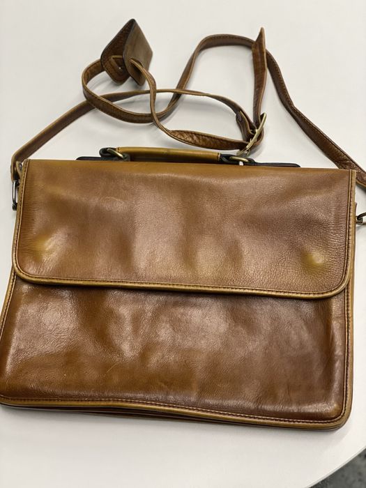 Кожаный портфель