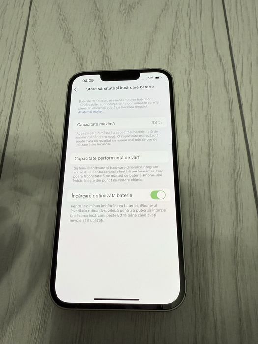 iPhone 13, White ,128GB , impecabil