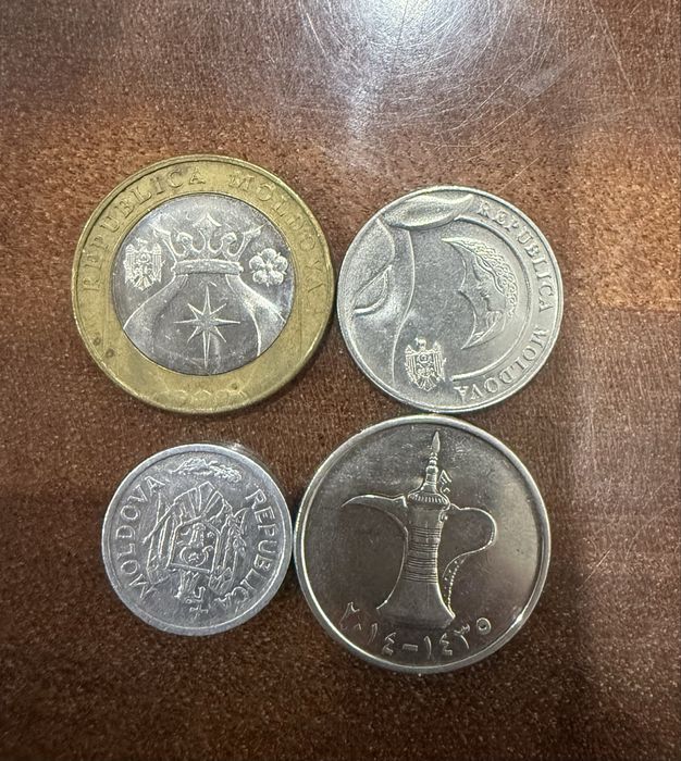 Монеты разные обмен