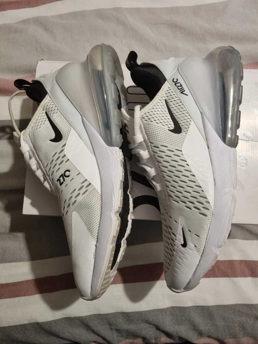 Nike Air Max 270 – Мъжки маратонки Размер 45.5 (UK 10.5) бели отлични