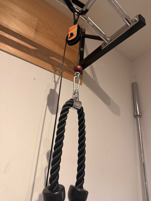 Kit scripete fitness + discuri greutati + sfoara triceps