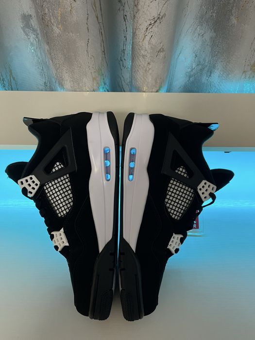 #LICHIDARE STOC# Nike Air Jordan 4 White Thunder-Verificare Colet